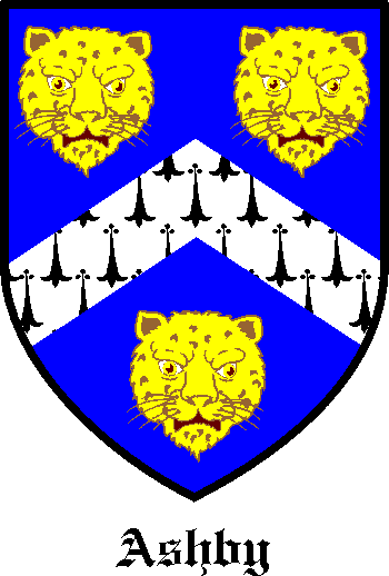 Ashby family crest Ashby family crest
