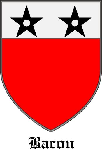 BACON family crest