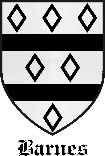 Barnes family crest Barnes family crest