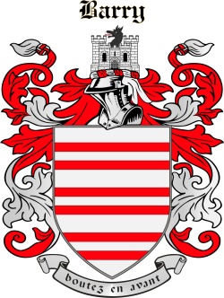 BARRY family crest BARRY family crest