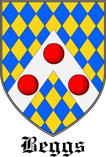 BEGGS family crest BEGGS family crest