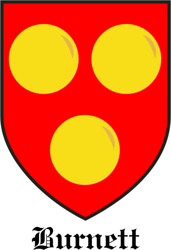 Burnett family crest