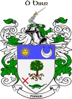 O'BYRNE family crest