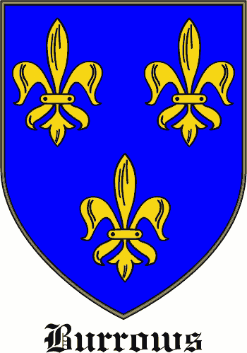 Burrows family crest