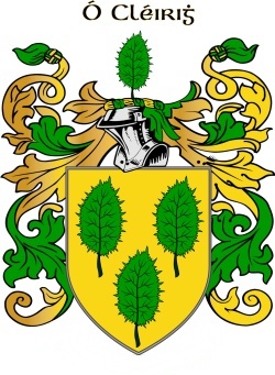 Clery family crest