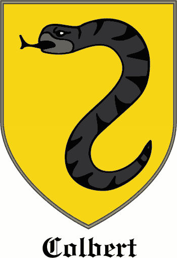 COLBERT family crest COLBERT family crest