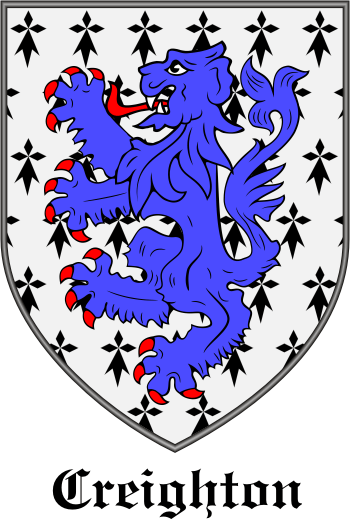 Creighton family crest Creighton family crest