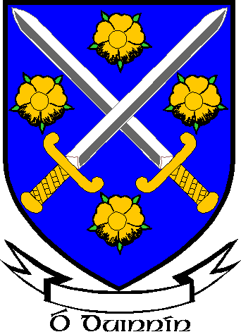 Dineen family crest Dineen family crest