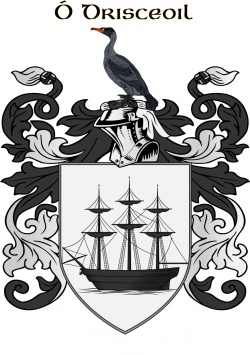 O'DRISCOLL family crest O'DRISCOLL family crest