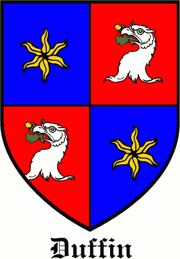 DUFFIN family crest DUFFIN family crest