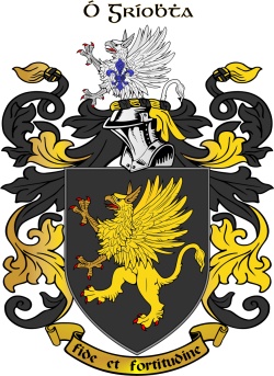 Griffin family crest Griffin family crest