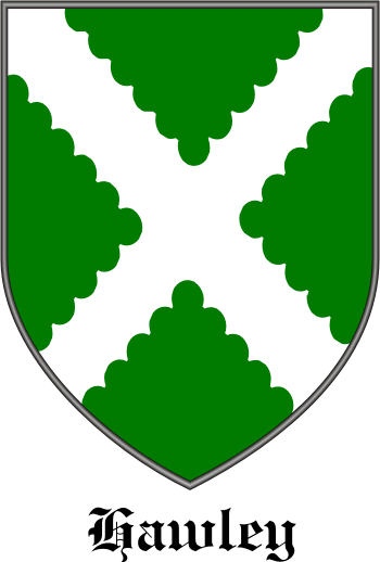 Hawley family crest Hawley family crest