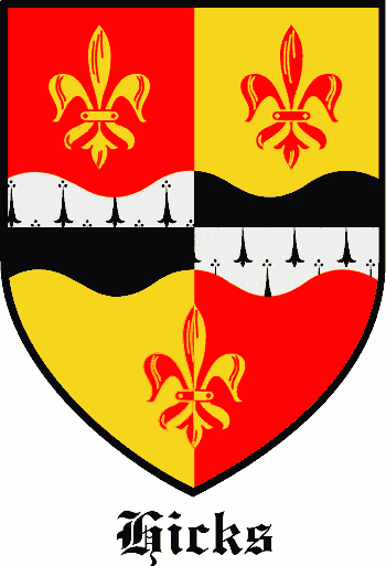 Hickes family crest