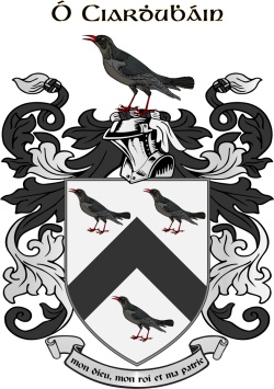 KIRWAN family crest KIRWAN family crest
