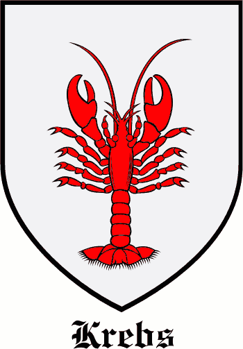 Krebs family crest