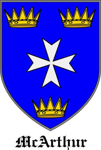 MCARTHUR family crest