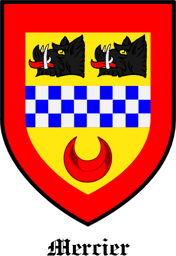 Mercier family crest