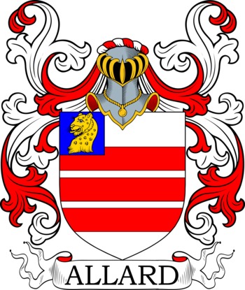 Allard family crest