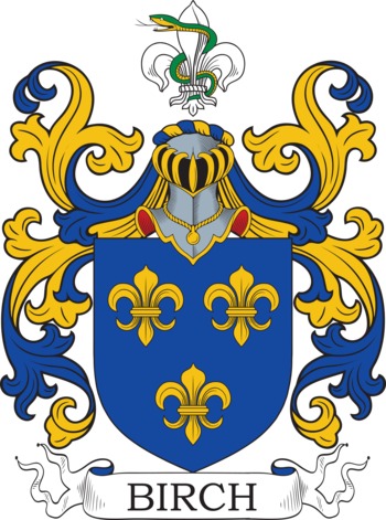 BIRCH family crest