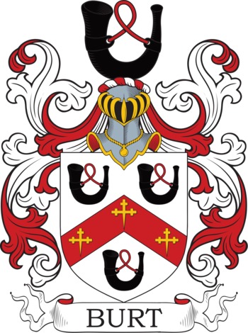 Burt family crest Burt family crest