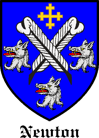 Newton family crest