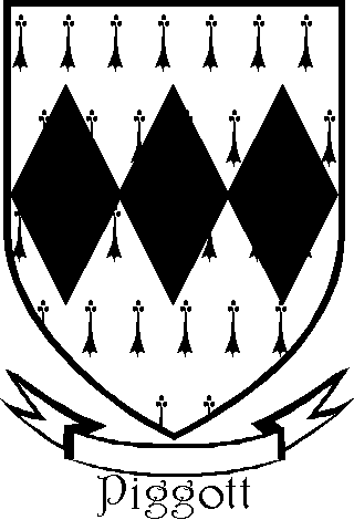 Piggott family crest Piggott family crest