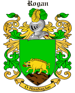 ROGAN family crest ROGAN family crest
