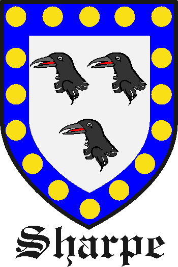 Sharp family crest