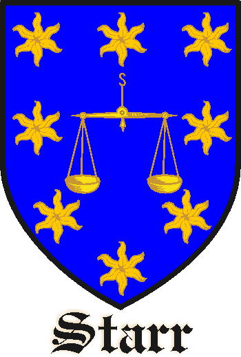 Starr family crest Starr family crest