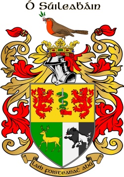 O'Sullivan family crest O'Sullivan family crest