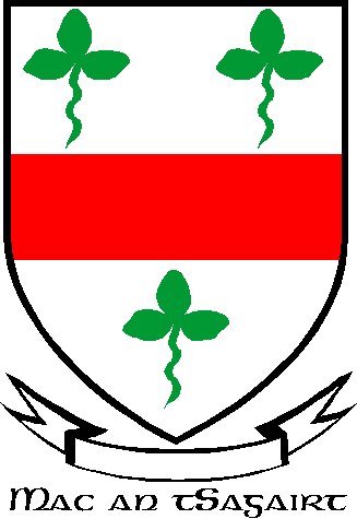 Taggart family crest Taggart family crest