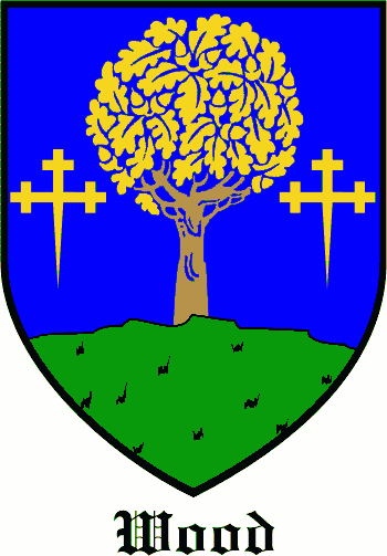 WOOD family crest WOOD family crest